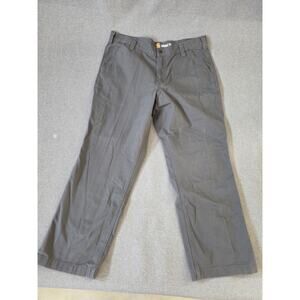 Carhartt Pants Mens Gray Rugged Flex Carpenter Work Relaxed Fits 38x30